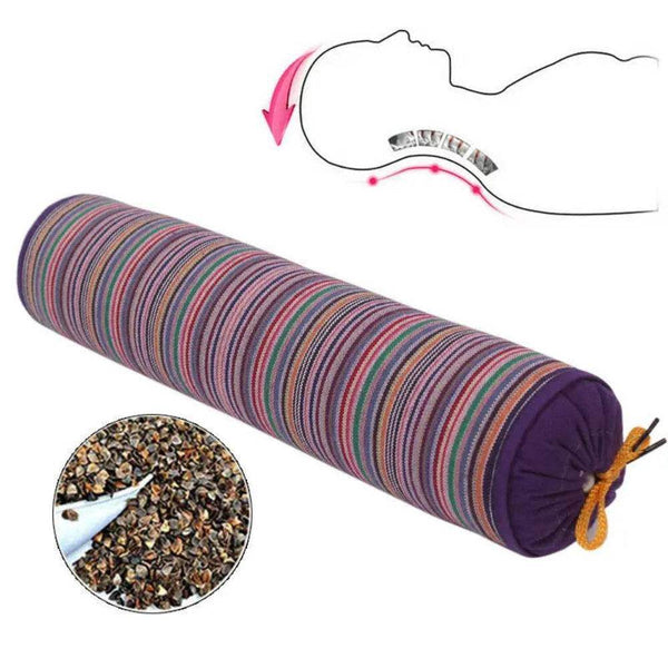 Buckwheat Neck Pillow – Cervical Support & Relaxation - Yoga Essentials Here