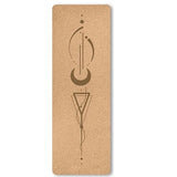 cork yoga mat, non-slip, double-sided and highly elastic