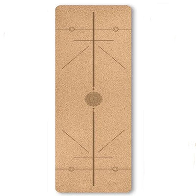 cork yoga mat, non-slip, double-sided and highly elastic