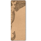 cork yoga mat, non-slip, double-sided and highly elastic