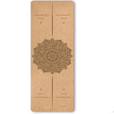 cork yoga mat, non-slip, double-sided and highly elastic