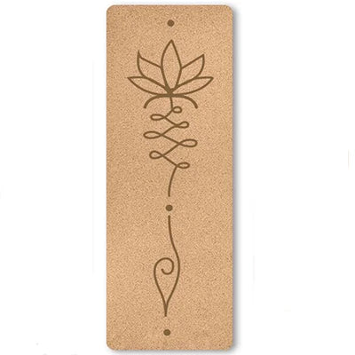 cork yoga mat, non-slip, double-sided and highly elastic