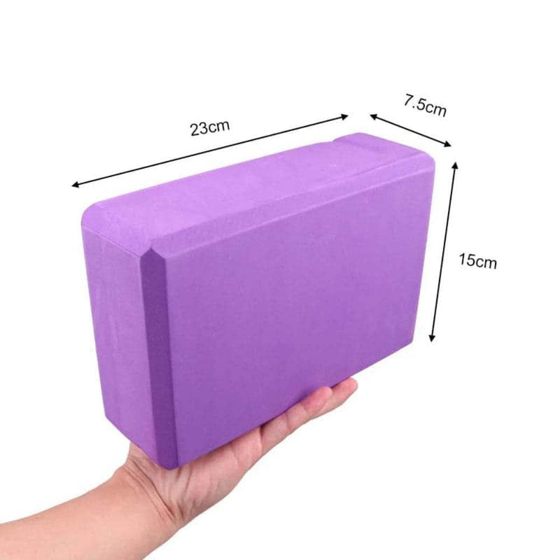 High-density EVA foam yoga blocks for gym & pilates workouts - Yoga Essentials Here