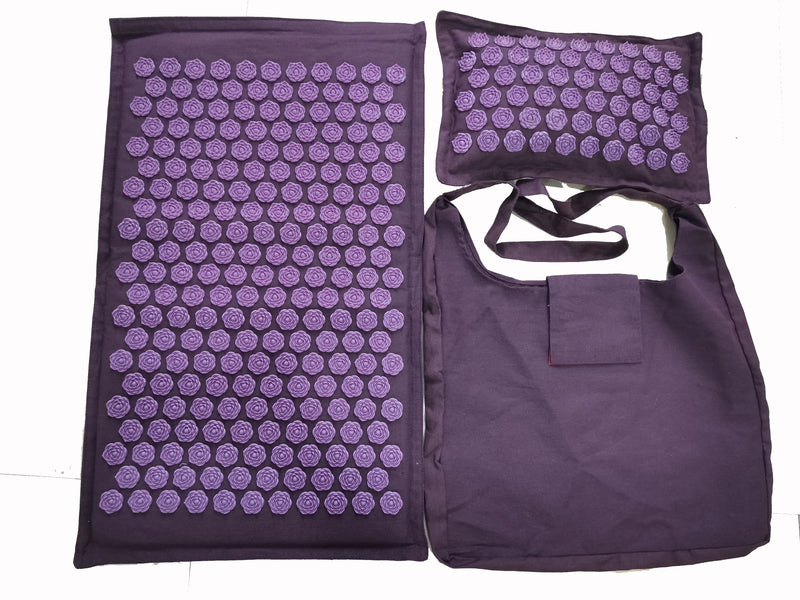Acupressure mat, back pain, pre-puncture mat