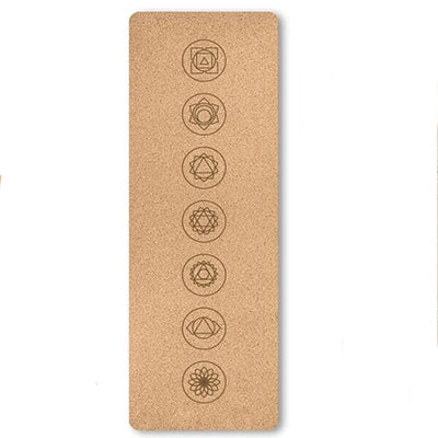 cork yoga mat, non-slip, double-sided and highly elastic