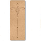 cork yoga mat, non-slip, double-sided and highly elastic