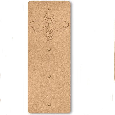 cork yoga mat, non-slip, double-sided and highly elastic