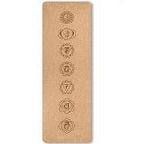cork yoga mat, non-slip, double-sided and highly elastic