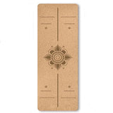 cork yoga mat, non-slip, double-sided and highly elastic