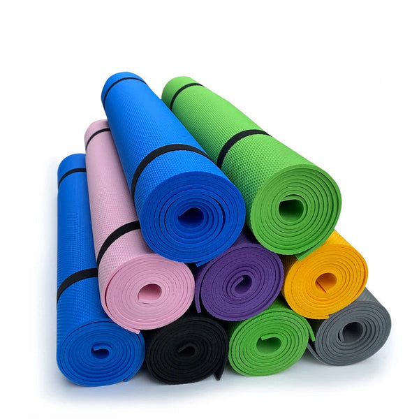 EVA yoga mat 3-6MM thick with anti-skid surface for fitness