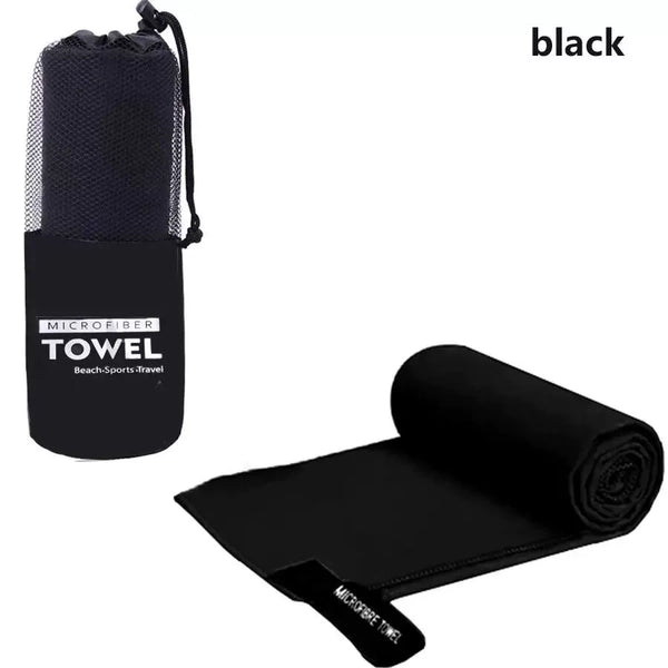 Microfiber gym towel, quick-drying, compact