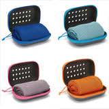 Microfiber sports towels, absorb sweat, fitness