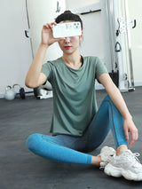 Women's sports T-shirt, yoga, training, short sleeves
