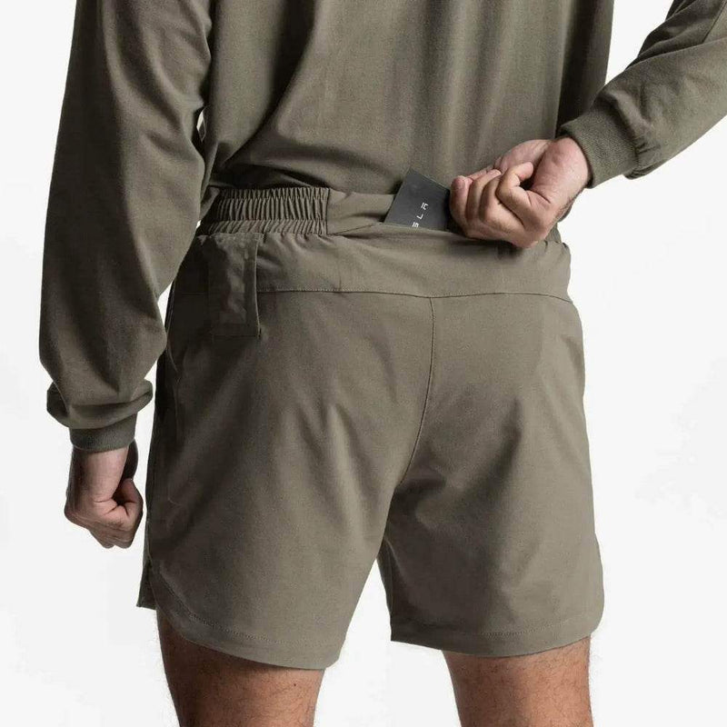 Men’s Elastic Gym Shorts – Lightweight & Breathable Fit - Yoga Essentials Here