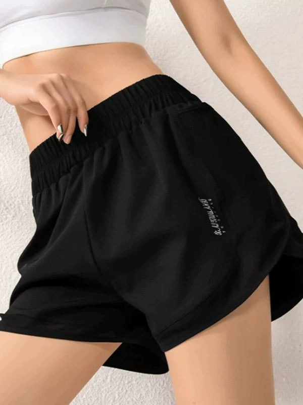 Summer Quick-Drying Women's Fitness Mesh Outwear Sports Shorts