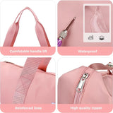 Women's expandable, waterproof yoga and pilates bag