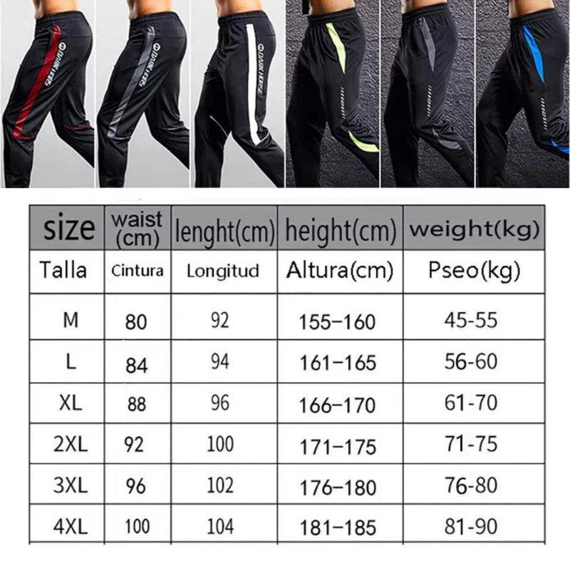 Men’s Workout Pants with Zipper Pockets – Stretch Fit - Yoga Essentials Here