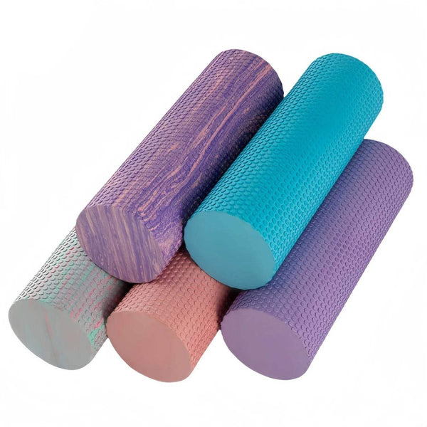 Yoga Foam Roller EVA – 30cm & 45cm High-Density - Yoga Essentials Here