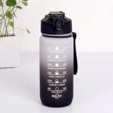 Water bottle, motivational, gym, yoga, running, sports - Yoga Essentials Here