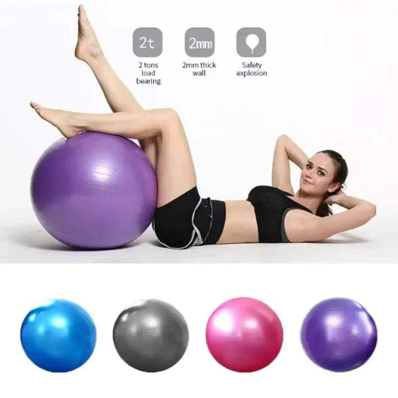Yoga ball for Pilates, fitness, balance & pregnancy - Yoga Essentials Here
