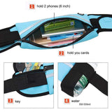 Waist bag for running, gym, jogging, hiking, travel - Yoga Essentials Here