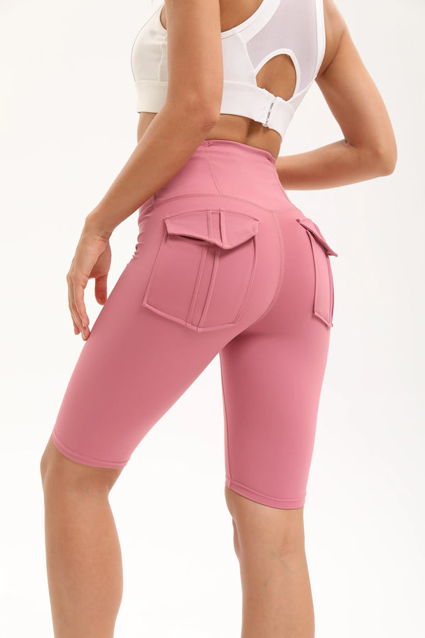 Women's high-waisted fitness short leggings
