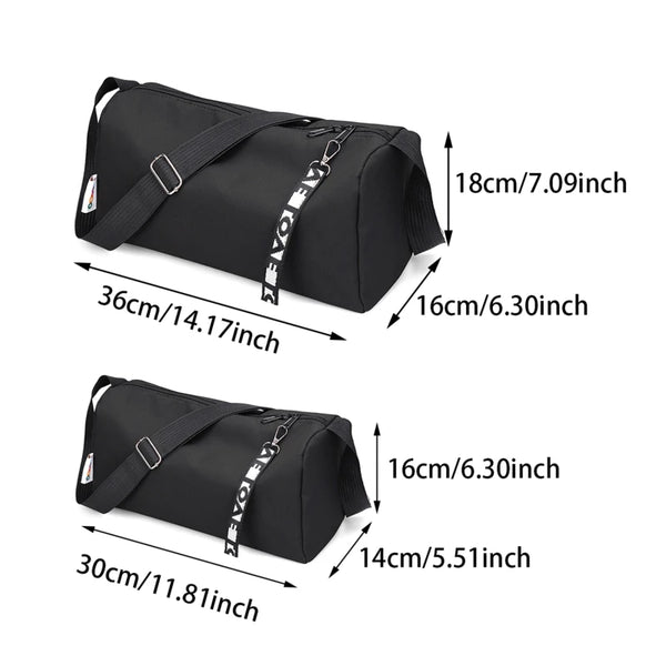 Women's gym bag, fitness training, travel