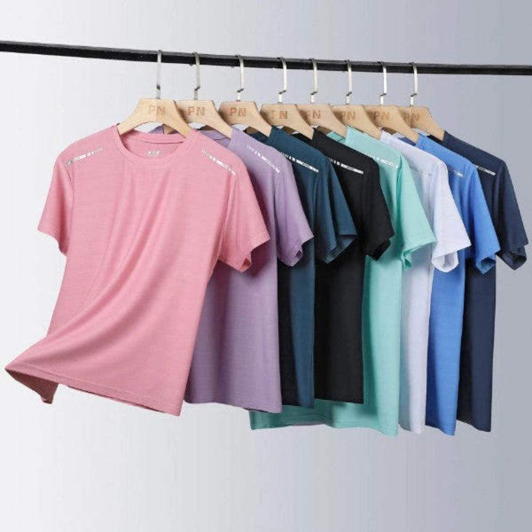 Women’s Reflective Running T-Shirt – Lightweight Fit - Yoga Essentials Here