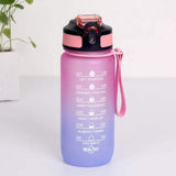 Water bottle, motivational, gym, yoga, running, sports - Yoga Essentials Here