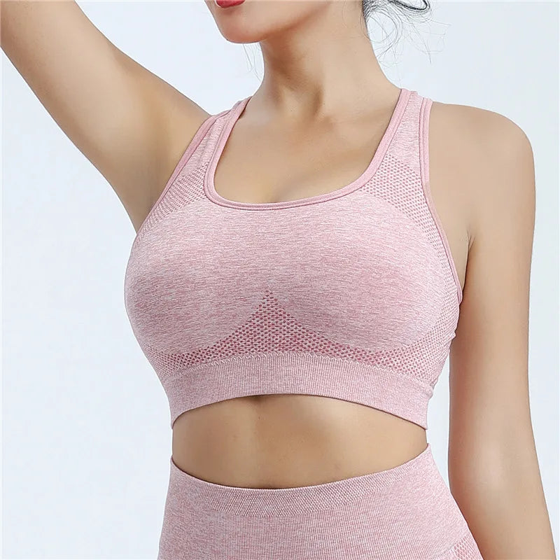 Women's Push-Up Sports Bra, Yoga & Fitness, Gym