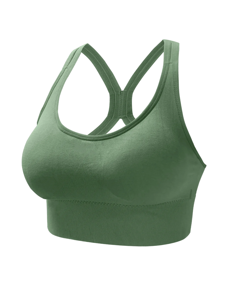 Sports Seamless Comfy & Breathable Push Up Yoga Tank