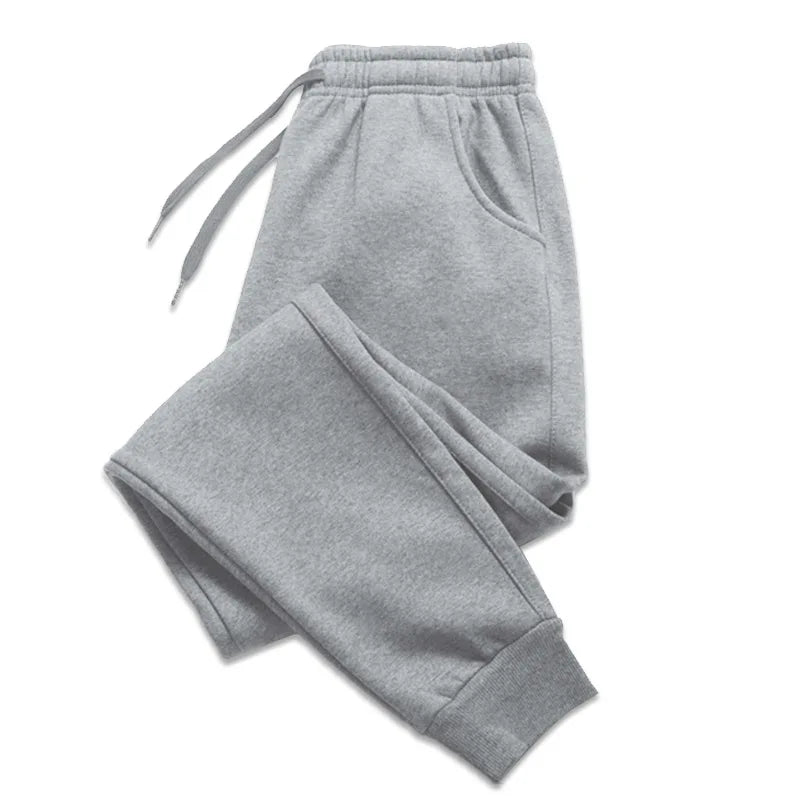 Men's sporty, long tracksuit pants