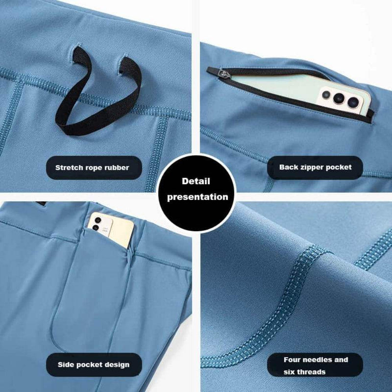 Men’s compression shorts for gym, running, fitness - Yoga Essentials Here