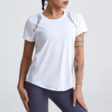 Women's Loose Yoga Tops – Breathable Sports T-Shirts - Yoga Essentials Here