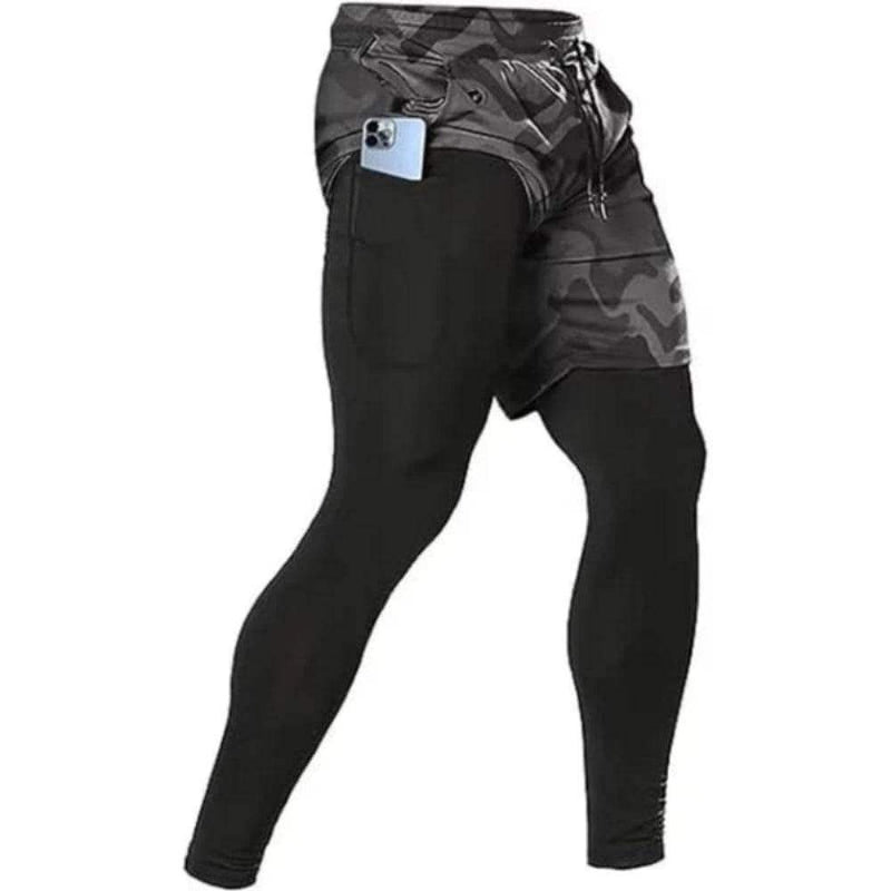 Men’s Compression Tights – Flexible, Supportive, Gym Ready - Yoga Essentials Here