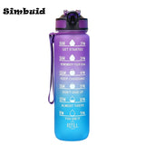 Water bottle, motivational, for gym, running, yoga