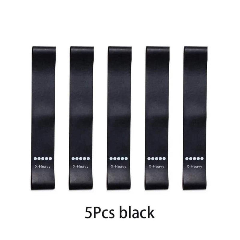 5Pcs Yoga Resistance Bands Set for Strength Training - Yoga Essentials Here