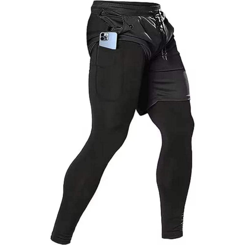 Men’s Compression Tights – Flexible, Supportive, Gym Ready - Yoga Essentials Here