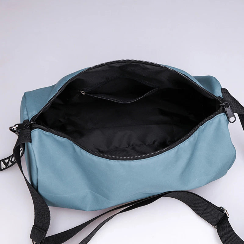 Women's gym bag, fitness training, travel