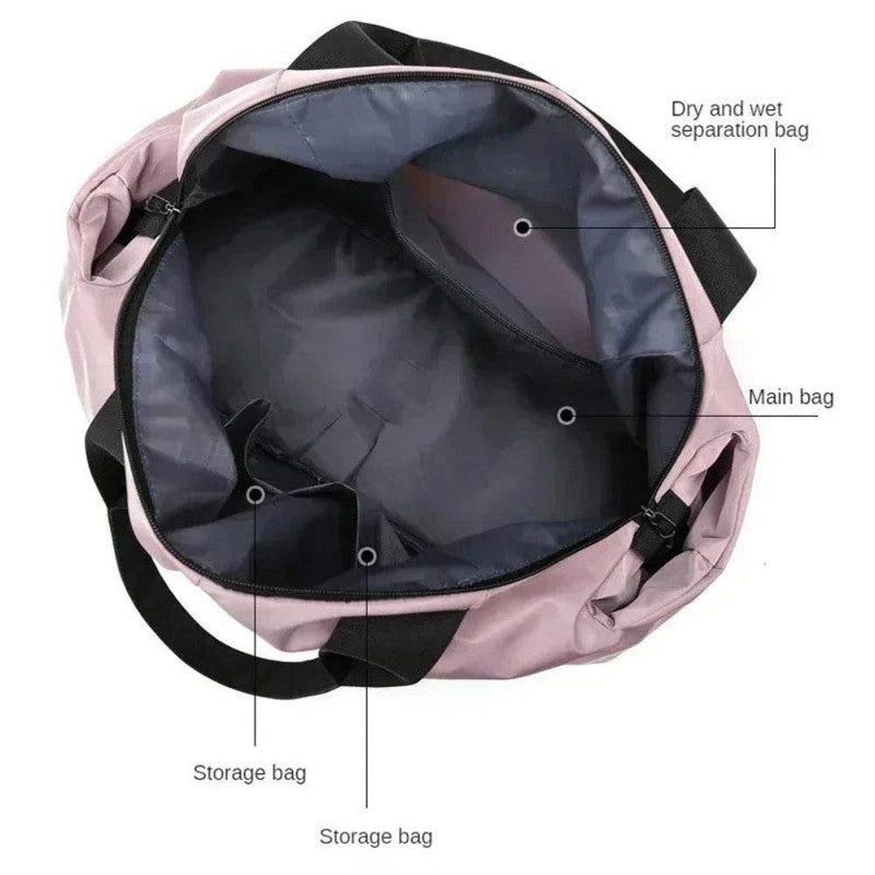 Large Waterproof Yoga & Gym Duffel Bag - Yoga Essentials Here