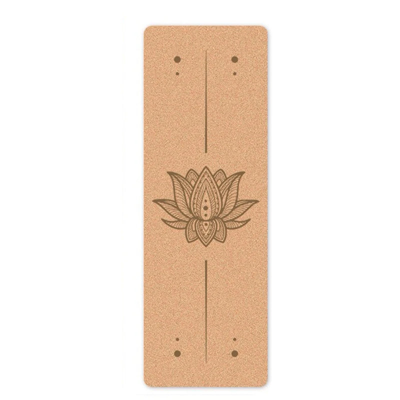 cork yoga mat, non-slip, double-sided and highly elastic
