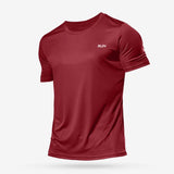 Breathable men’s short sleeve running t-shirt – lightweight sportswear