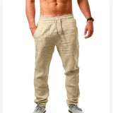 Men's linen pants, casual, summer