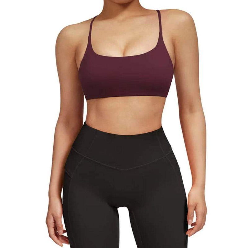 Women's Fitness Bra | Push-Up, Running, Crop Top - Yoga Essentials Here