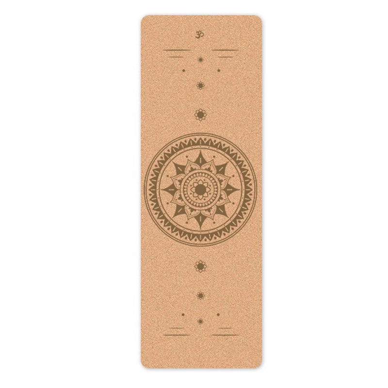 cork yoga mat, non-slip, double-sided and highly elastic