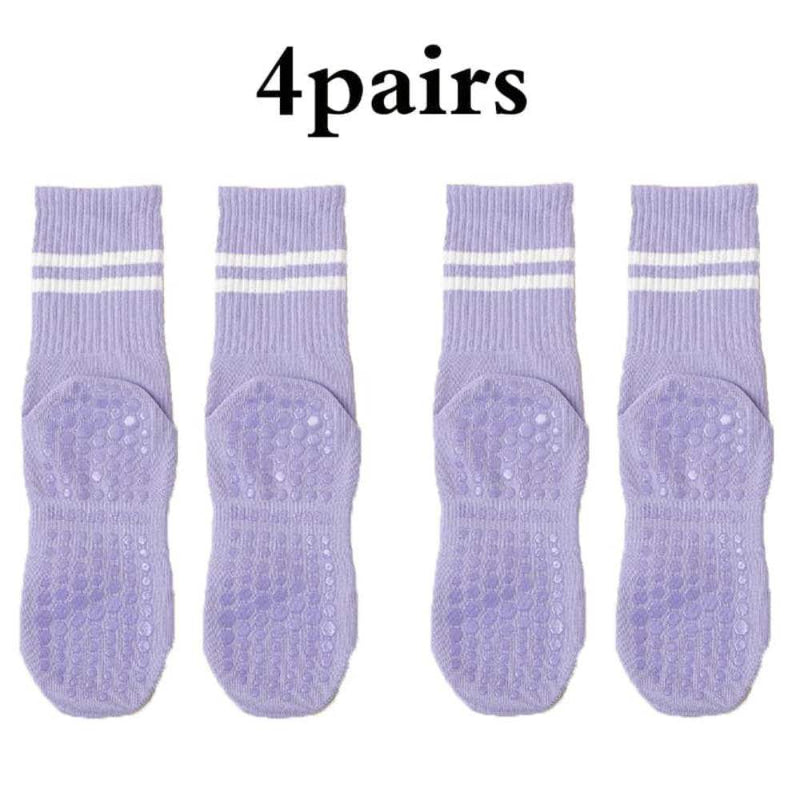 Non-Slip Yoga Socks for Women – Pilates, Ballet, Fitness - Yoga Essentials Here