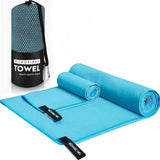 Microfiber Gym Towels – Quick-Drying & Super Absorbent - Yoga Essentials Here