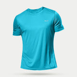 Breathable men’s short sleeve running t-shirt – lightweight sportswear