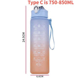 Water bottle, motivational, gym, yoga, running, sports - Yoga Essentials Here