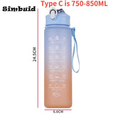 Water bottle, motivational, for gym, running, yoga